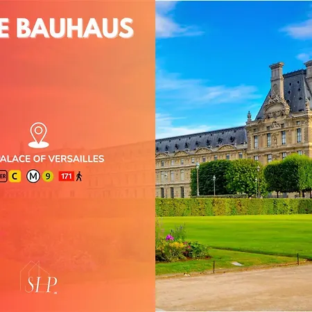 Bauhaus - Proche Paris - Terrasse - Netflix شقة *